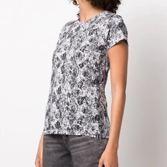 rag & bone Tops - Rag & Bone Snake Print Tee Size XS NWT